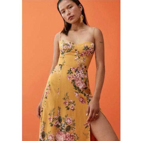 Reformation Juliette Strappy Sun Dress Sz 10 ~ in excellent condition - Picture 1 of 13